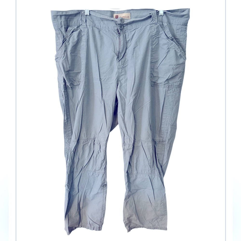 GAP Surplus Rollup Pant - dusty blue